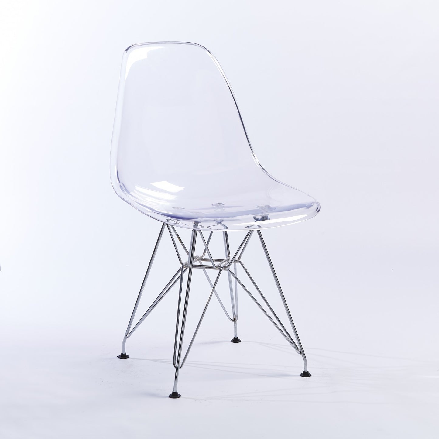 Niches Transparent Eiffel DSR with Chrome Legs