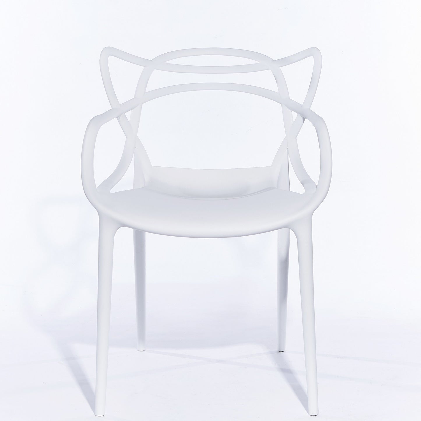 Niches Inspired Master Indoor / Outdoor Dining Chair - White