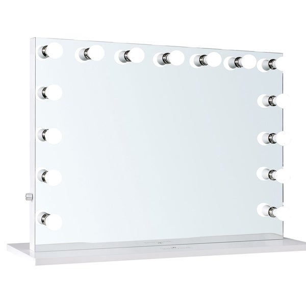 Niches 'LITE' Hollywood XL 1 Meter Makeup White 15 Bulb Dimmable Vanity Mirror