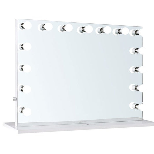 Niches 'LITE' Hollywood XL 1 Meter Makeup White 15 Bulb Dimmable Vanity Mirror