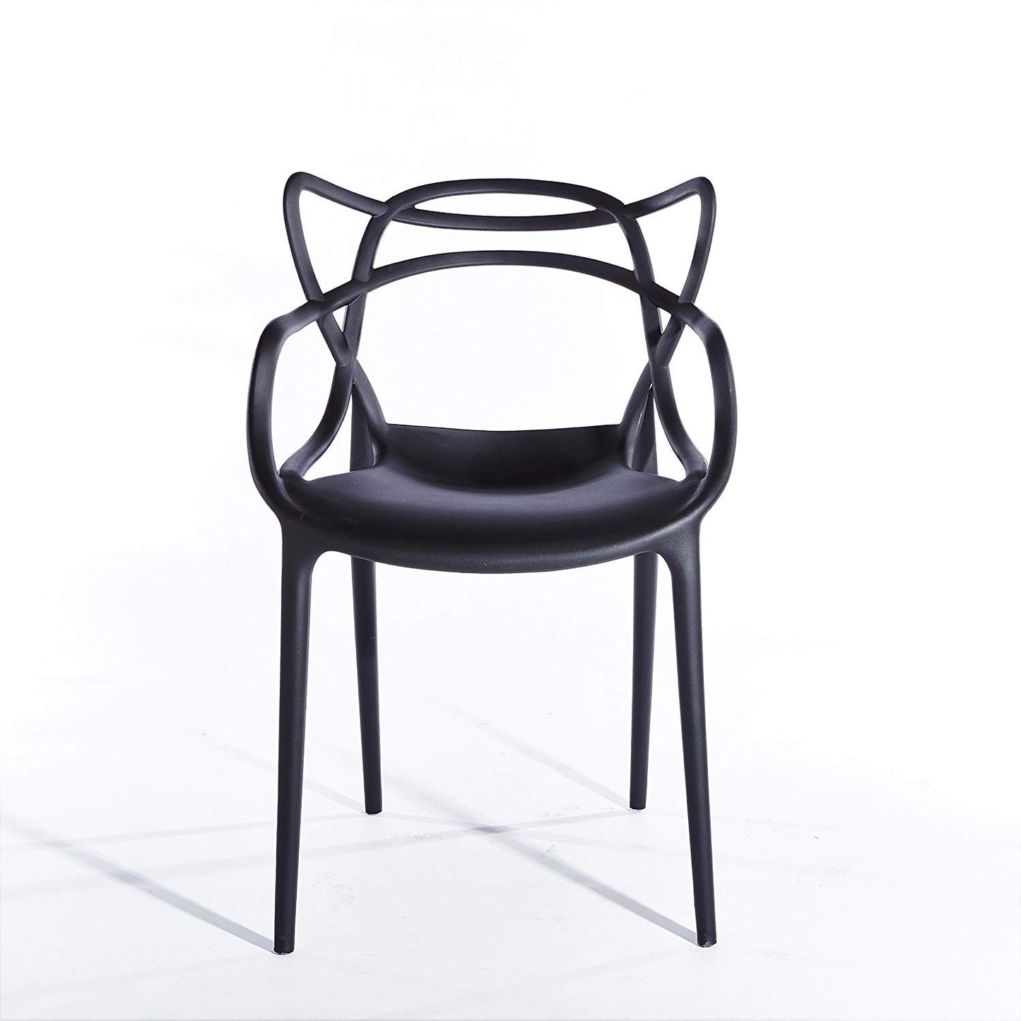 Niches Inspired Master Indoor / Outdoor Dining Chair - Black