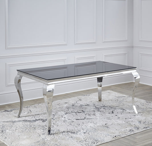 Black Louis Dining Table 1.6m / 2m