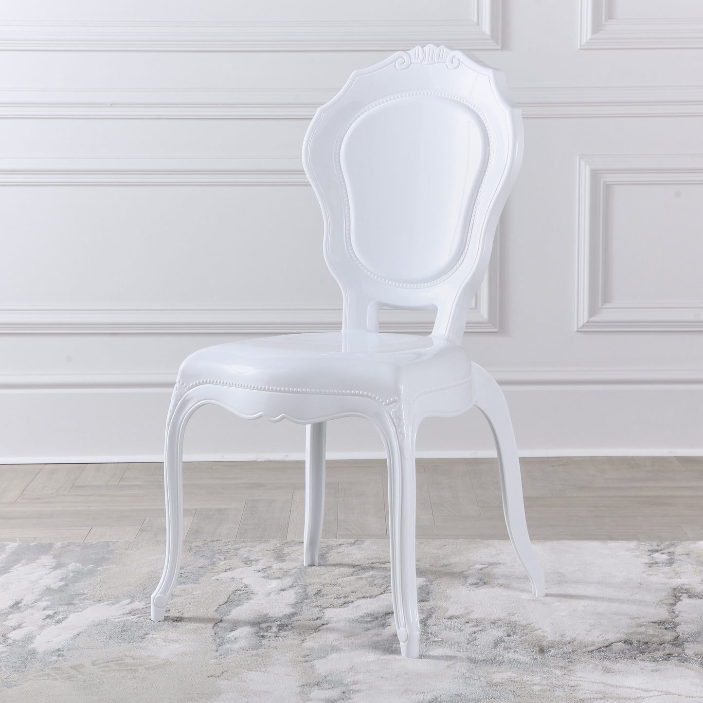 White V2 Dining Side Chair