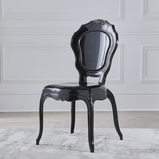 Black V2 Dining Side Chair