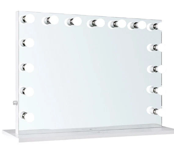 Niches 'LITE' Hollywood XL 1 Meter Makeup White 15 Bulb Dimmable Vanity Mirror