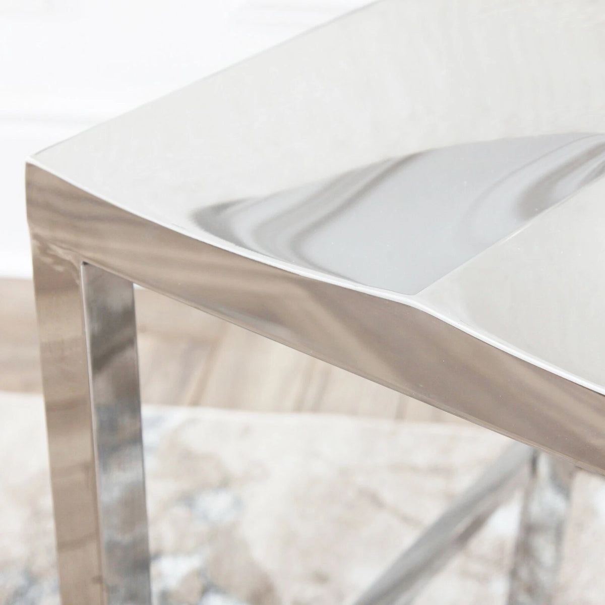 Kardashian Chrome 65cm Breakfast Bar Stool